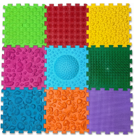 Massagematte Ortek Mix Puzzles 9 Elemente